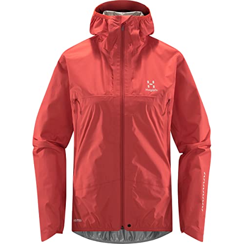 Haglöfs Damen L.I.M GTX Jacke, poppy red, M von Haglöfs