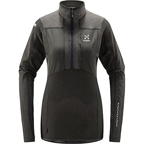 Haglöfs Damen L.i.m Mid Fast Polo-Pullover, Magnetite, XXL von Haglöfs