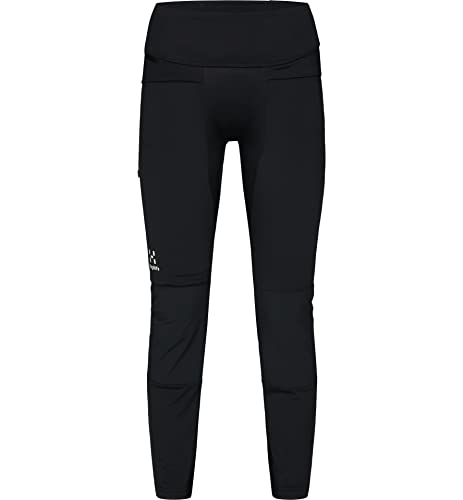 Haglöfs Damen Luna Strumpfhosen Leggings, True Black, L von Haglöfs