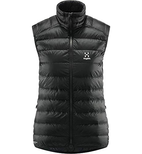 Haglöfs Daunenweste Frauen ROC Down Vest Insulating, atmungsaktiv, wasserabweisend True Black S S von Haglöfs