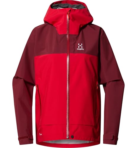 Haglöfs Front Proof Jacket Women, S, Carmine red/Bright red 5RN von Haglöfs
