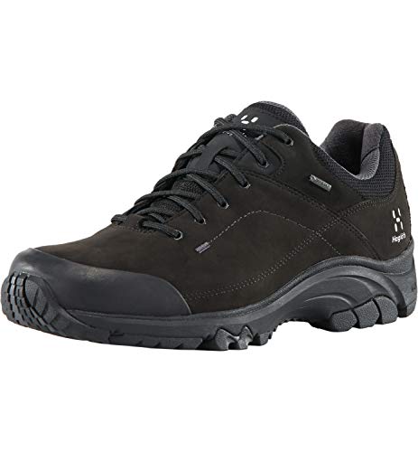 Haglöfs Wanderschuhe Herren Ridge GT wasserdicht, atmungsaktiv, dämpfend, Abriebfest, griffig True Black 8,5 42 2/3 von Haglöfs