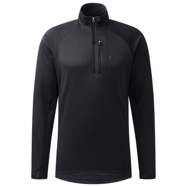 Haglöfs - Korp Mid Halfzip - Fleecepullover Gr S schwarz von Haglöfs