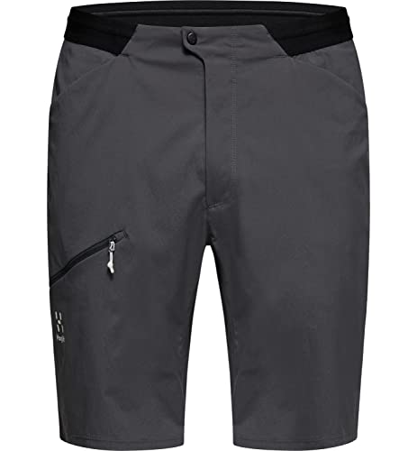 Haglöfs M L.i.m Fuse Shorts Grau - Leichte elastische Herren Climatic™ Wandershorts, Größe 54 - Farbe Magnetite von Haglöfs