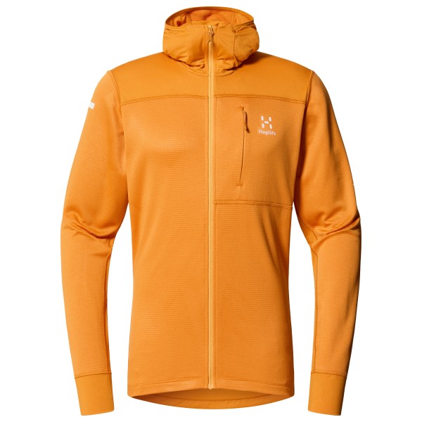 Haglöfs - L.I.M Mid Multi Hood - Fleecejacke Gr S orange von Haglöfs