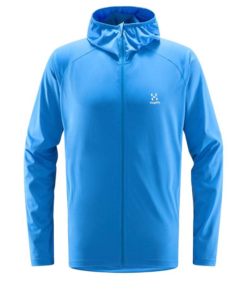 Haglöfs Mirre Mid Hood Herren Midlayer nordic blue L von Haglöfs