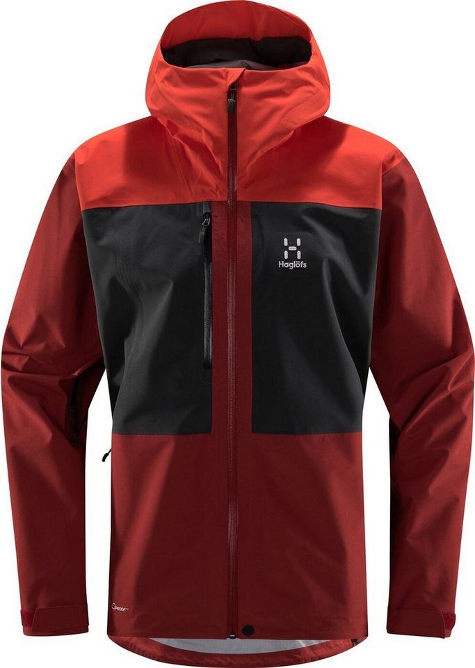 Haglöfs Regenjacke Front Proof Jacket Men HABANERO/CORROSION von Haglöfs