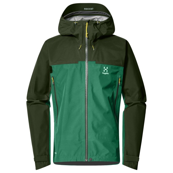 Haglöfs - Roc Flash GTX Jacket - Regenjacke Gr XL grün/oliv von Haglöfs