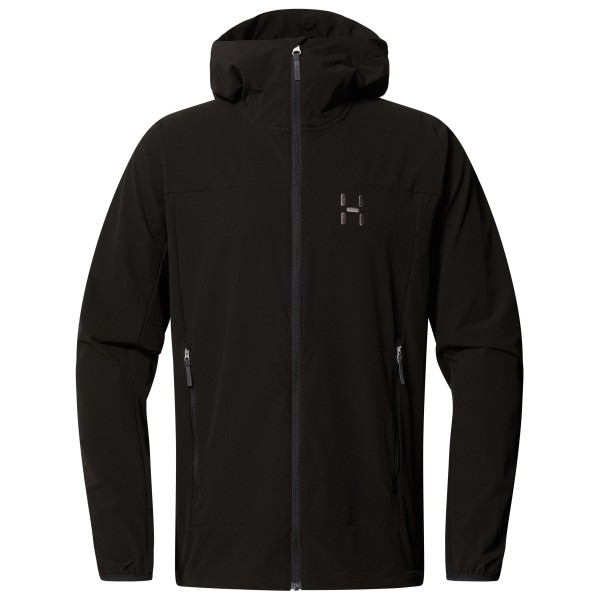 Haglöfs - Rosson Softshell Hood - Softshelljacke Gr XXL schwarz von Haglöfs