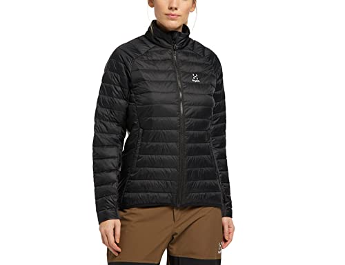 Haglöfs Steppjacke Frauen Spire Mimic Jacket Insulating, atmungsaktiv, wasserabweisend True Black M M von Haglöfs