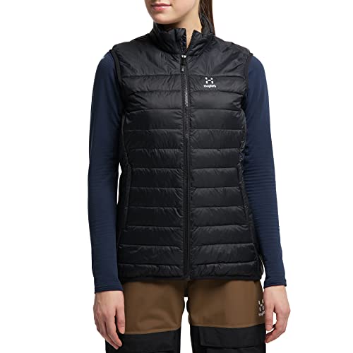 Haglöfs Steppweste Frauen Spire Mimic Vest Insulating, atmungsaktiv, wasserabweisend True Black S S von Haglöfs