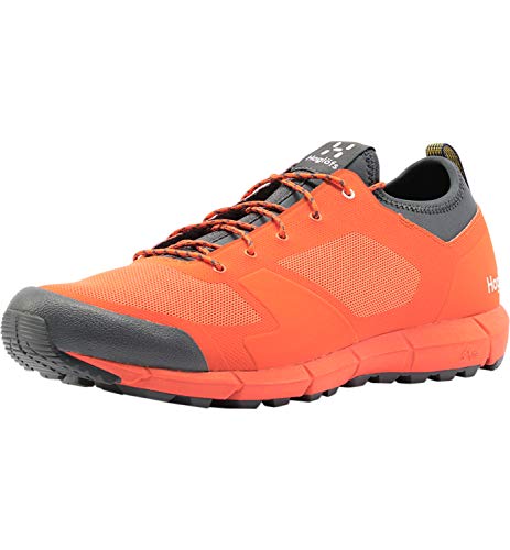 Haglöfs Trekkingschuhe Herren L.I.M Low wasserdicht, atmungsaktiv, dämpfung Flame Orange/Magnetite 7,5 41 1/3 von Haglöfs