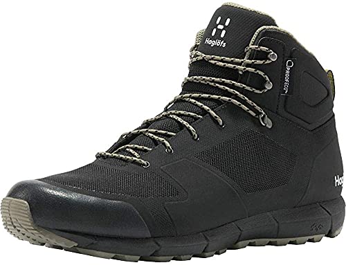 Haglöfs Trekkingschuhe Herren L.I.M Mid Proof Eco wasserdicht, atmungsaktiv, dämpfung True Black 10 44 2/3 von Haglöfs