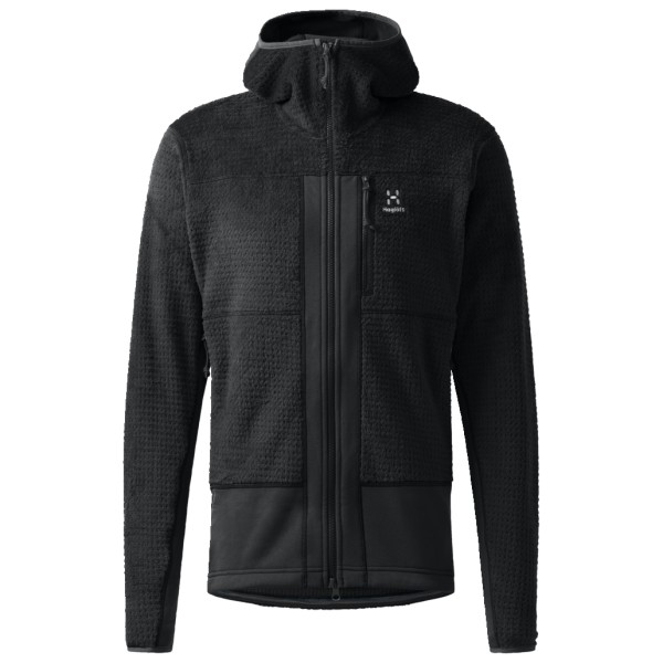 Haglöfs - Vassi Mid Hood - Fleecejacke Gr M schwarz von Haglöfs
