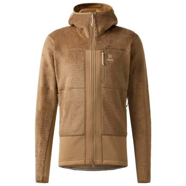 Haglöfs - Vassi Mid Hood - Fleecejacke Gr XXL braun von Haglöfs