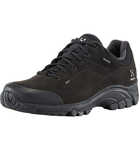 Haglöfs Wanderschuhe Herren Ridge GT wasserdicht, atmungsaktiv, dämpfend, Abriebfest, griffig True Black 7 40 2/3 von Haglöfs