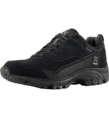 Haglöfs Wanderschuhe Herren Skuta Low Proof Eco wasserdicht, dämpfend, Abriebfest True Black 9,5 44 von Haglöfs