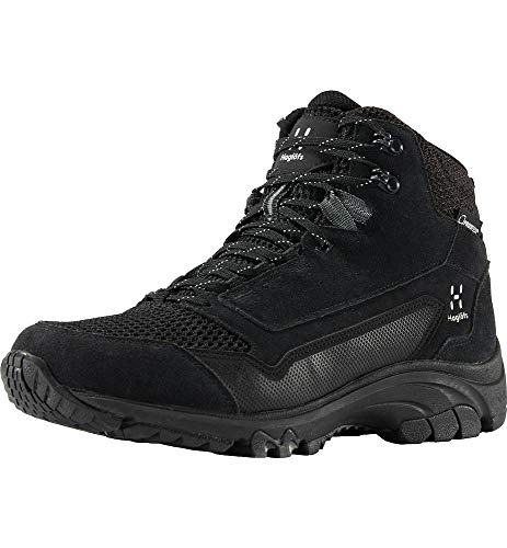 Haglöfs Wanderschuhe Herren Skuta Mid Proof Eco wasserdicht, dämpfend, Abriebfest True Black 12 47 1/3 von Haglöfs