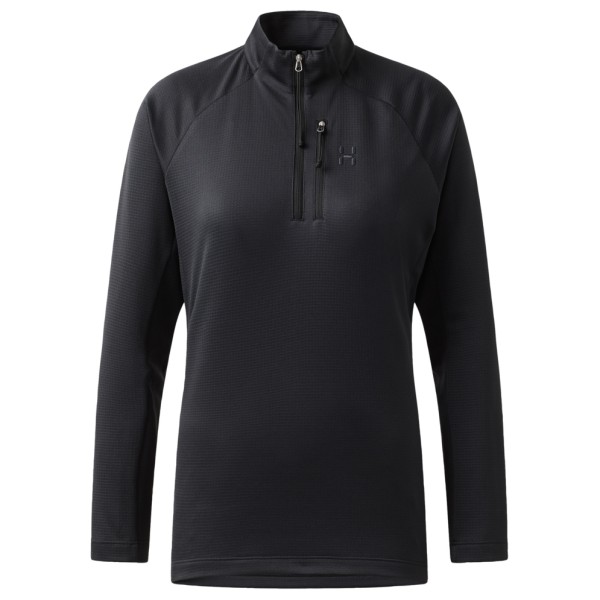 Haglöfs - Women's Korp Mid Halfzip - Fleecepullover Gr M schwarz von Haglöfs