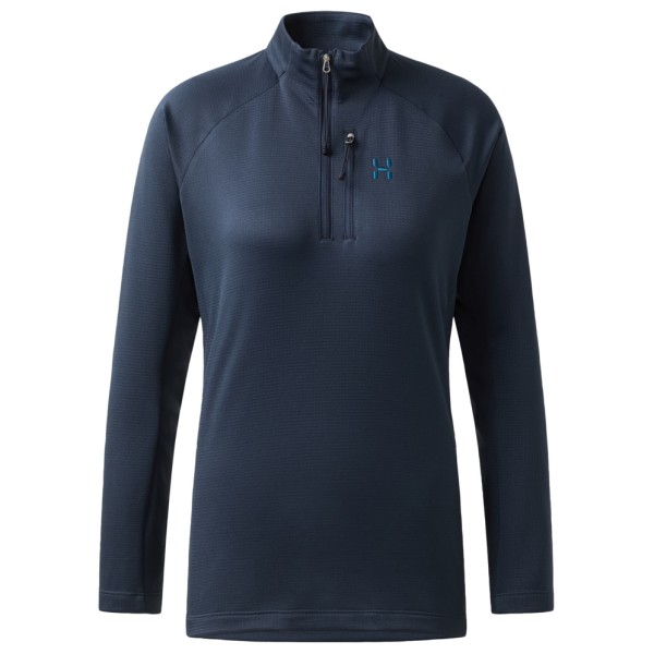 Haglöfs - Women's Korp Mid Halfzip - Fleecepullover Gr S blau von Haglöfs