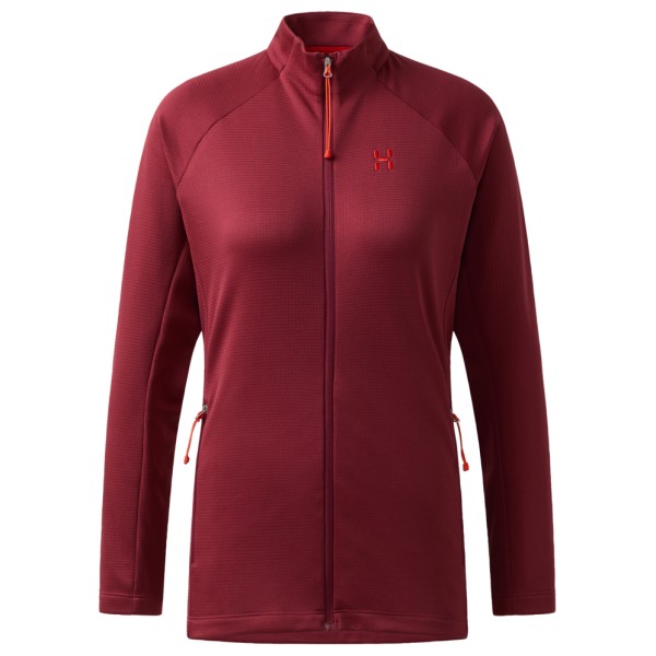 Haglöfs - Women's Korp Mid Jacket - Fleecejacke Gr XS rot von Haglöfs