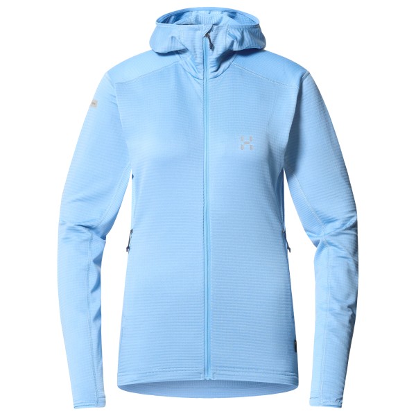 Haglöfs - Women's L.I.M Mid Multi II Hood - Fleecejacke Gr S blau von Haglöfs