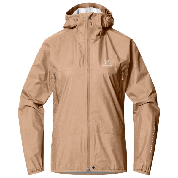 Haglöfs - Women's L.I.M Proof Jacket - Regenjacke Gr XS beige von Haglöfs