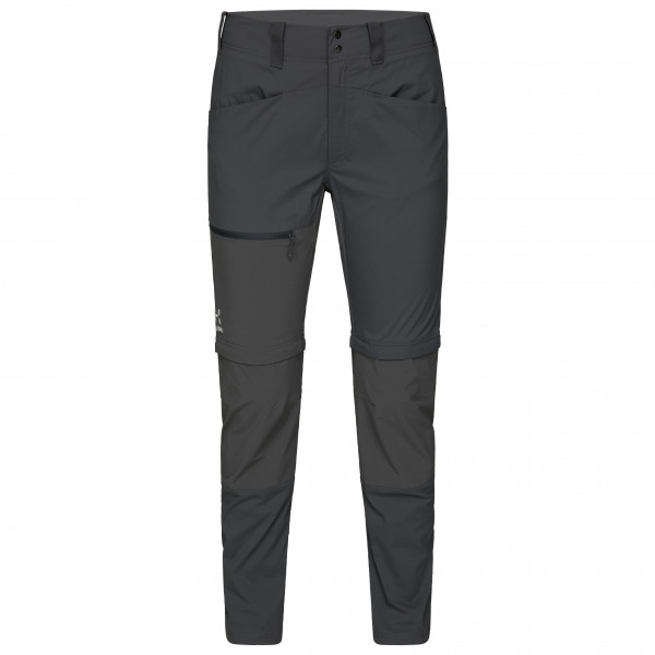 Haglöfs - Women's Lite Slim Zip-Off Pant - Trekkinghose Gr 42 - Regular grau von Haglöfs