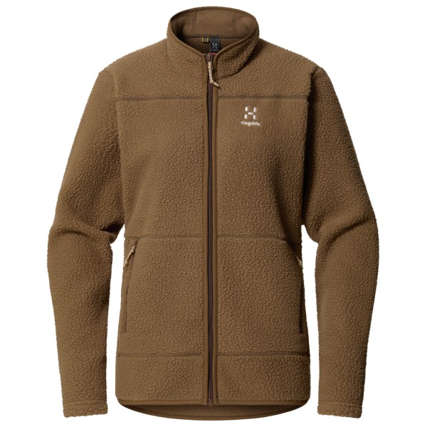 Haglöfs - Women's Mossa Pile Jacket - Fleecejacke Gr M braun von Haglöfs