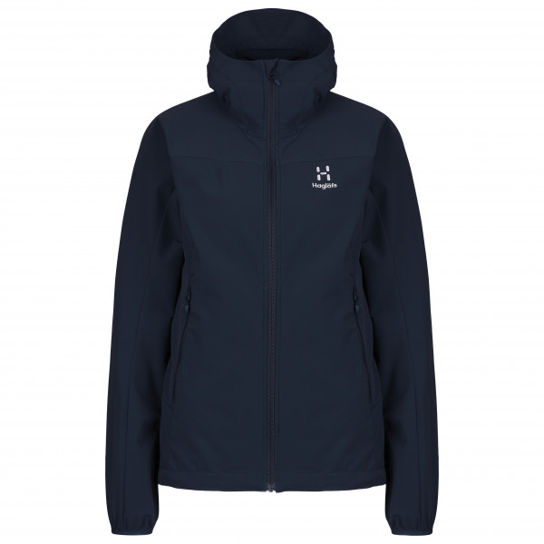 Haglöfs - Women's Move Softshell Hood - Softshelljacke Gr L blau von Haglöfs