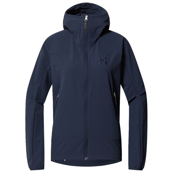 Haglöfs - Women's Rosson Softshell Hood - Softshelljacke Gr XL blau von Haglöfs