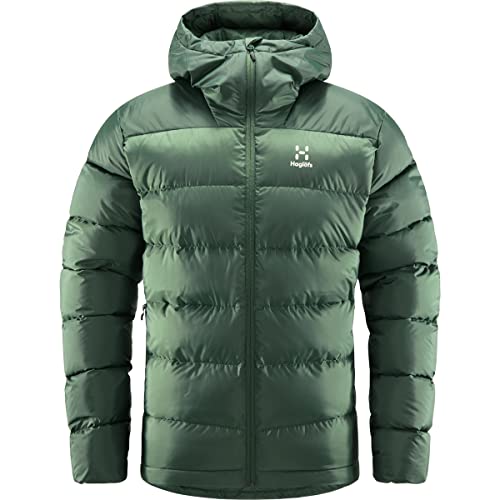 Haglofs Herren Bield Down Hood Men Jacke, Fjell Grün, M von Haglöfs