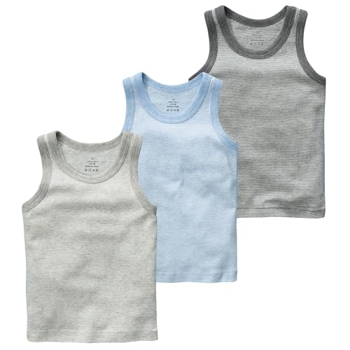 Jungen Westen ärmellos Tank Top 12 Monate - 12 Jahre, 3er-Pack, Gestreift, 12 Jahre von HahaNice