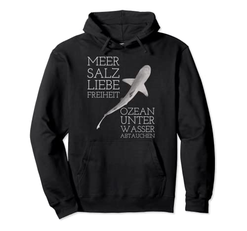 Hai Meer Ozean Schwimmen Taucher Fische Hobby Mann Kinder Pullover Hoodie Hai Meer Ozean Schwimmen Taucher Fische Hobby Mann Kinder Pullover Hoodie von Hai Haie Tauchen Taucher Kinder Junge Schwimmer