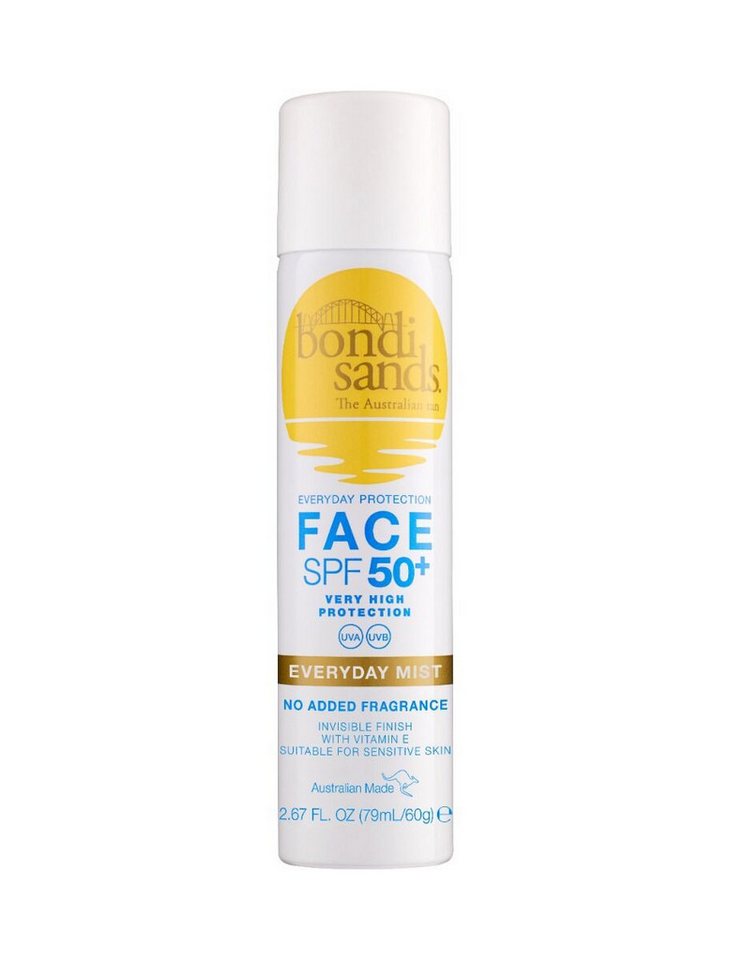 Haibu Make-up Bondi Sands SPF 50+ Everyday Face Mist 60gr Haibu Make-up Bondi Sands SPF 50+ Everyday Face Mist 60gr von Haibu
