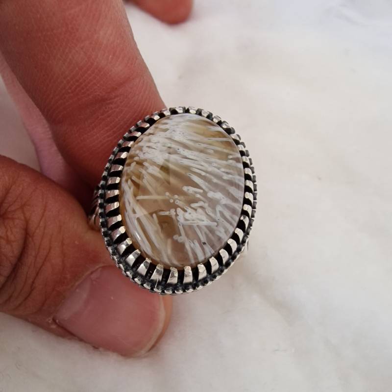 Achat - Aqeeq Silberring/Unisex | Original. Silver Ring With Agate | Original Aqeeq Achat - Aqeeq Silberring/Unisex | Original. Silver Ring With Agate | Original Aqeeq von HaidarAndCo