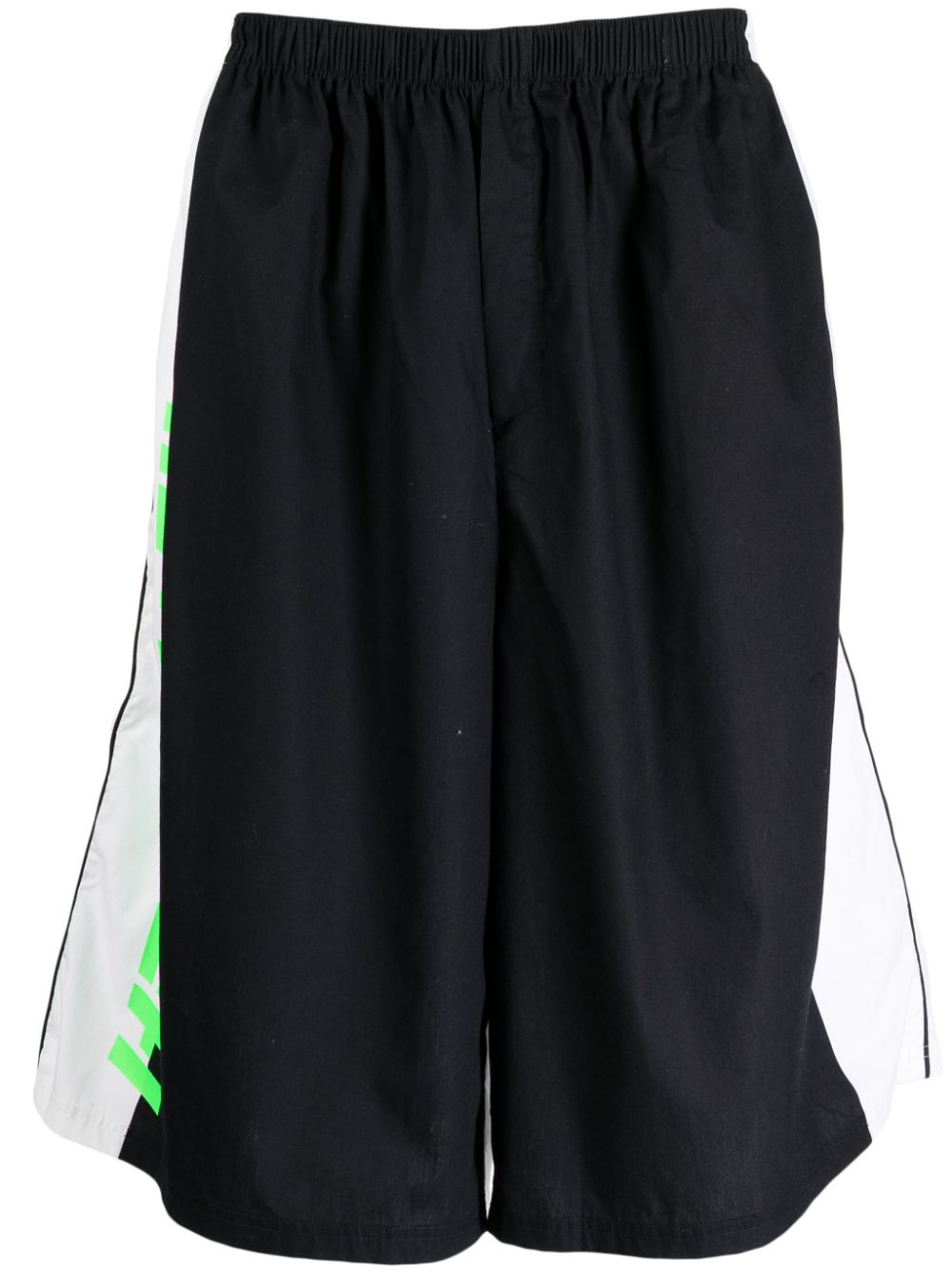 Haider Ackermann Joggingshorts mit Logo-Print - Schwarz von Haider Ackermann