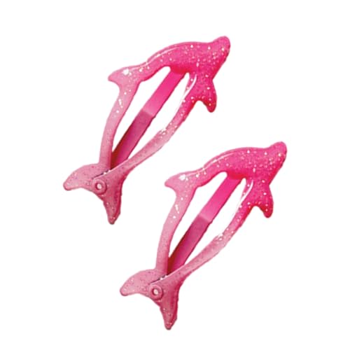 1 Paar Delfin-Kopfbedeckung, Kopfschmuck, seitliche Haarspangen, Haarspangen für Mädchen, Kinder, Haarspangen von Haiki