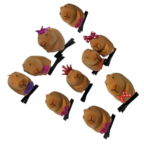Beliebte Capybaras Haarclip 3D Flocken Angenehm Zu Tragen Für Musikfestival Alltag Gebrauch Haarverzierung von Haiki