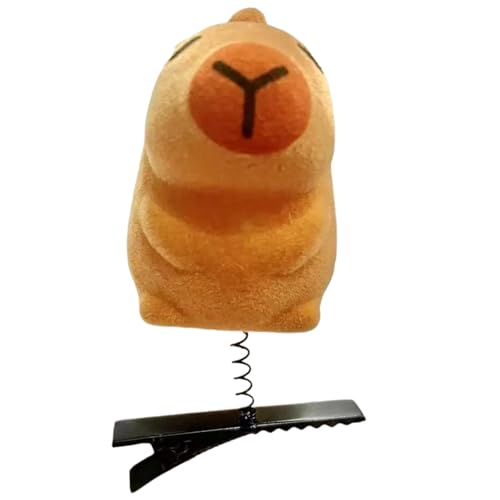 Beliebte Capybaras Haarclip 3D Flocken Angenehm Zu Tragen Für Musikfestival Alltag Gebrauch Haarverzierung von Haiki