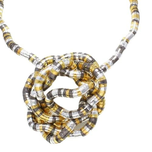 Biegbare Schlangenkette, Halskette, flexible Chokerkette, Punk-Schmuck-Zubehör für den täglichen Gebrauch und Partys, kreatives Geschenk, stilvolle Schlange für Frauen, Diameter 5, Wie beschrieben von Haiki