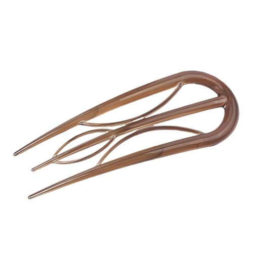 Dekorative Haarnadel Frauen Haarstyling Accessoire Haarnadel Ushape Twist Hair Combe von Haiki