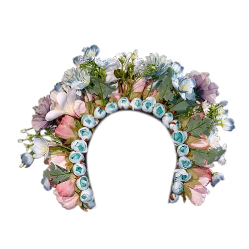 Elegante Damen-Haargummis, schöne Blume, Kopfschmuck, zarte Blumen-Haarspange, Ornament Elegante Damen-Haargummis, schöne Blume, Kopfschmuck, zarte Blumen-Haarspange, Ornament von Haiki