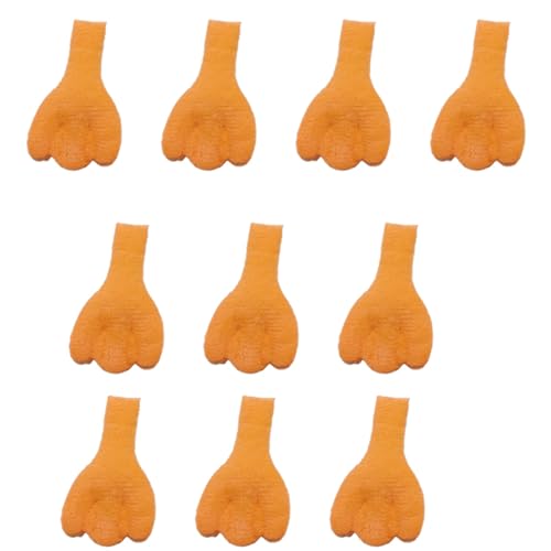 Haarspange aus Plüsch, Entenfüße, schöne handgefertigte pelzige Haarspangen, Frisuren-Zubehör Haarspange aus Plüsch, Entenfüße, schöne handgefertigte pelzige Haarspangen, Frisuren-Zubehör von Haiki