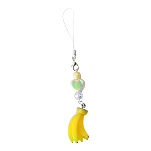 Haiki Acryl Perlen Keychain Handgefertigtes Obstcharm Telefonkette Pendell von Haiki