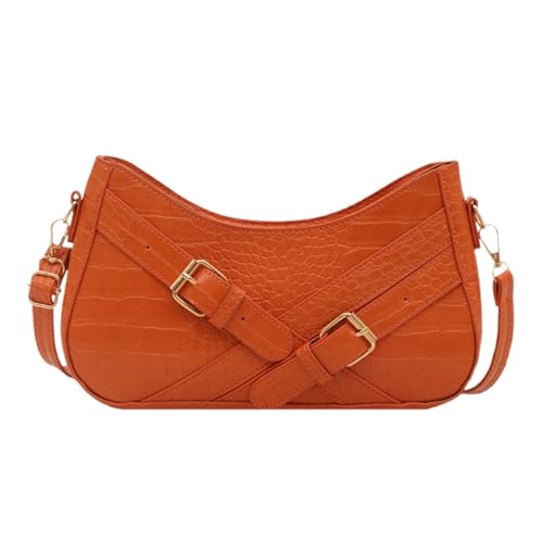 Haiki Frauen Umhängetasche PU Leder Achselhöhle Koreanische Stile Unterarm Messenger Trendy Crossbody Für Alltägliche Frauen Schulter Koreanische Stile Crossbody Unterarm Stylish Achselhöhle von Haiki