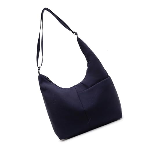 Haiki Große Nylon Crossbody Tasche Für Frauen Und Männer Schulter Botenbeutel Mit Verstellbarem Riemen Für Die Arbeit Und Reise Umhängetasche von Haiki