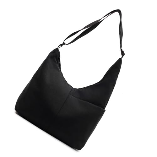 Haiki Große Nylon Crossbody Tasche Für Frauen Und Männer Schulter Botenbeutel Mit Verstellbarem Riemen Für Die Arbeit Und Reise Umhängetasche von Haiki