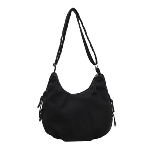 Haiki Großkapazität Cord Crossbody Tasche Für Frauen Stilvolle Schulter Schlampige Taschen Satchel Geldbörse Mit Verstellbarem Riemen Großer Umhängetasche von Haiki