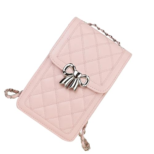Haiki Kompakte Umhängetaschen Funktionelle Organisatoren Taschen PU Leder Crossbody Taschen Zeitgenössischer Telefonhalter Stilvoller Tränenfantierter Telefonbeutel von Haiki